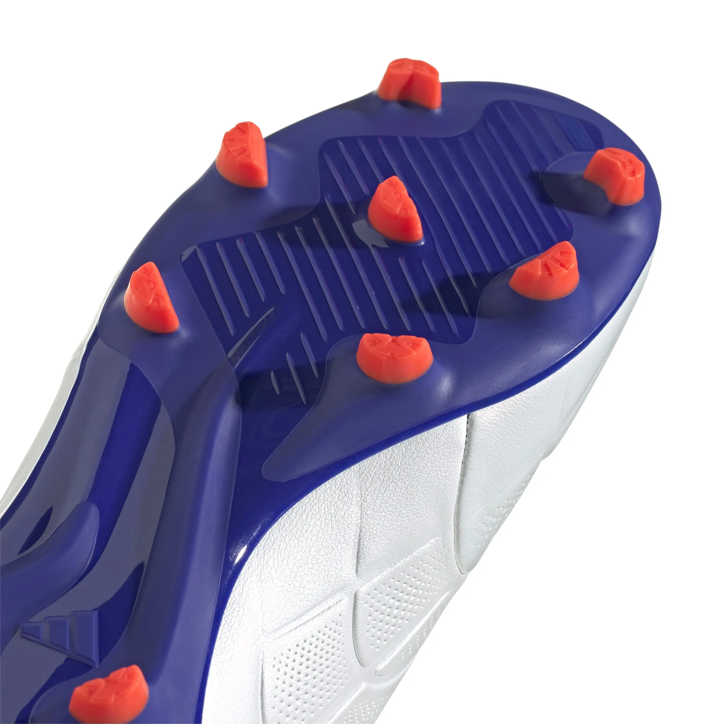 adidas Copa Pure 2 League FG Firm Ground Soccer Shoes  - FTWhite/ LucBlu/ Solar Red