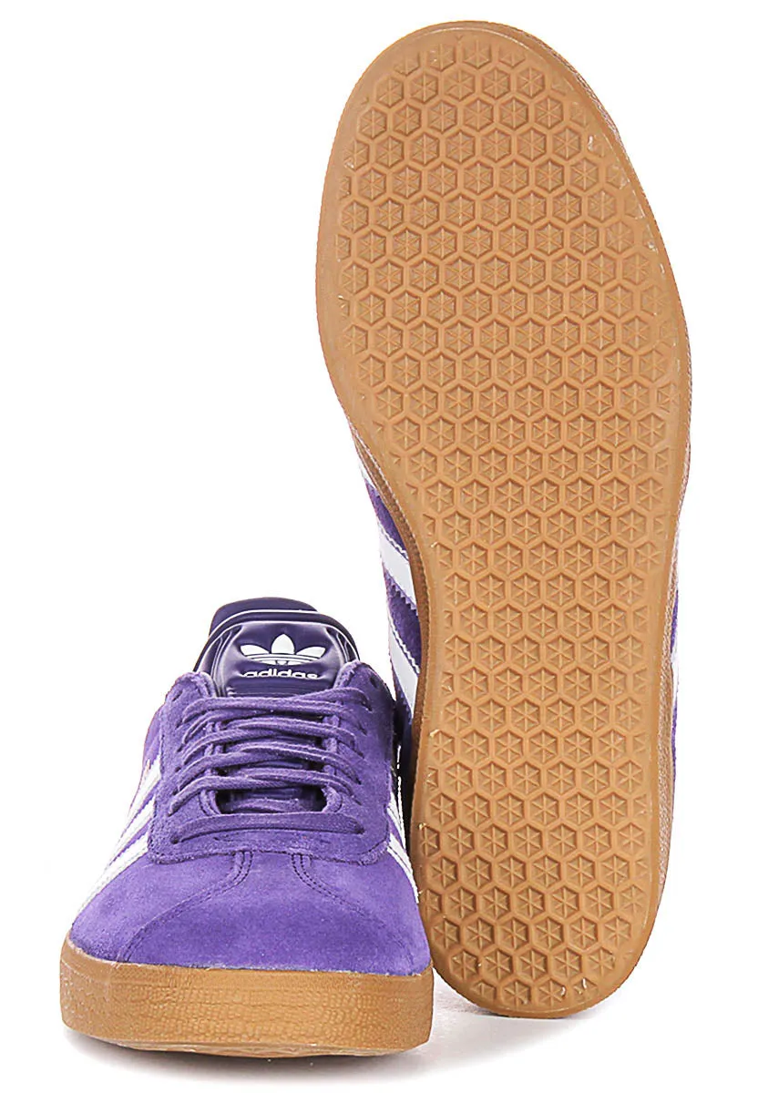 Adidas Gazelle X Real Madrid in Purple Shoes Adidas