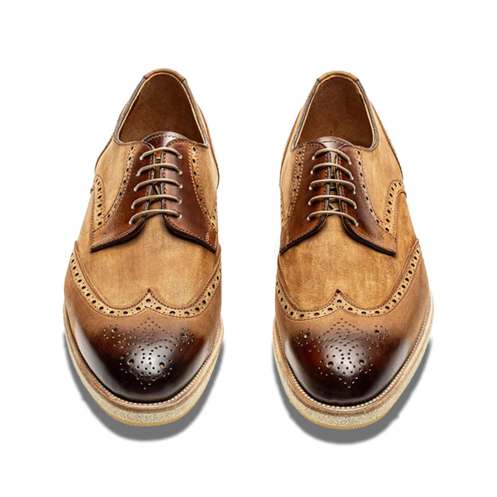 BERLINA WINGTIP CUOIO