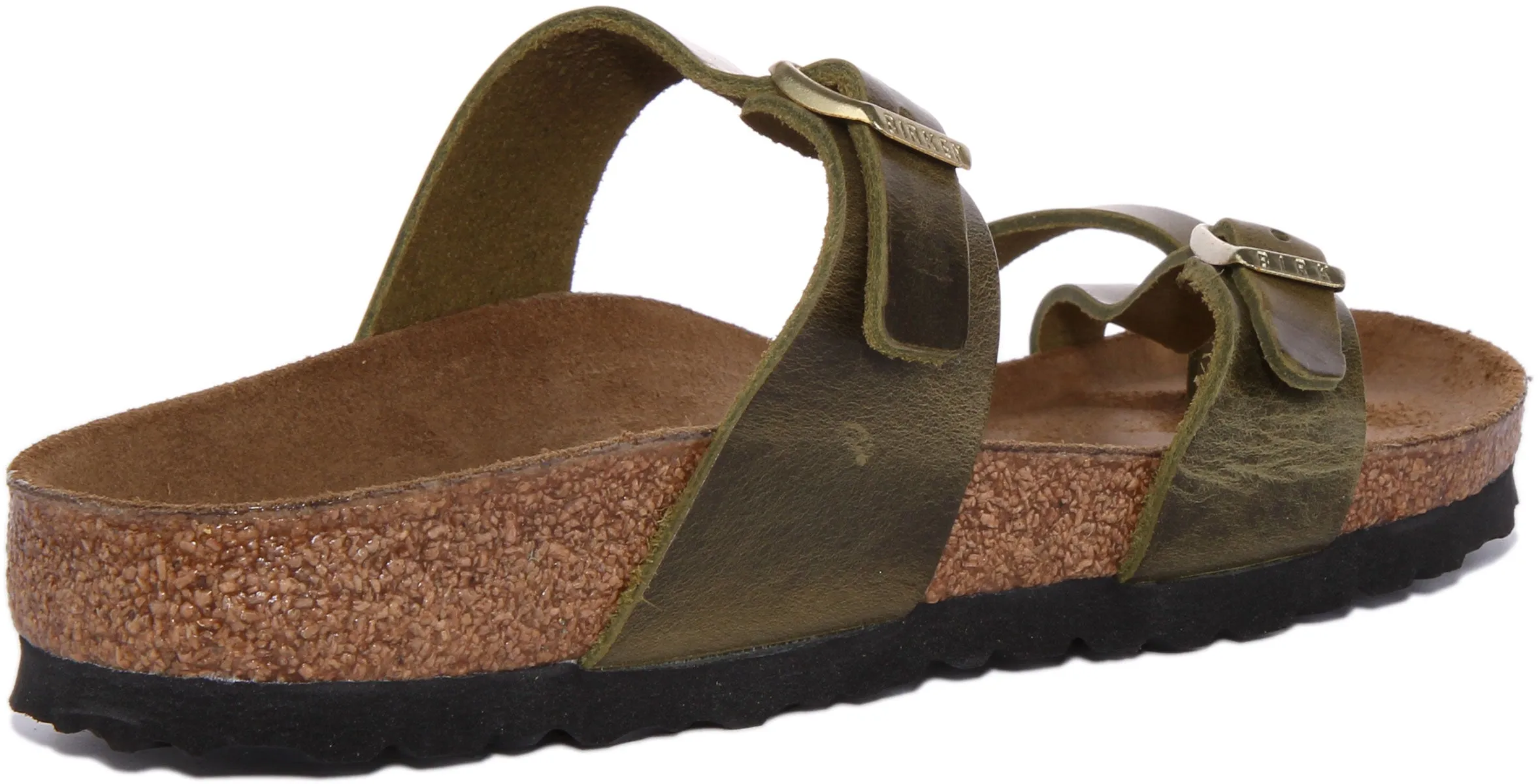 Birkenstock Mayari In Olive For Women | Narrow Fit Shoes Birkenstock