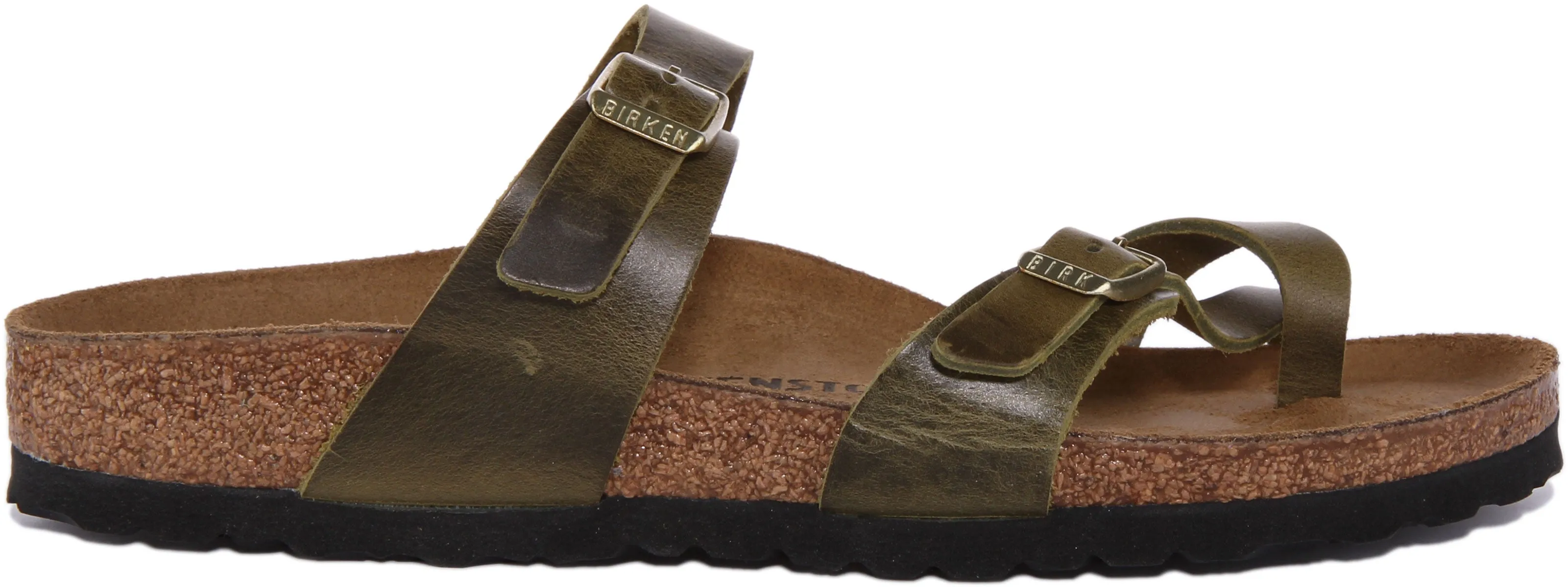 Birkenstock Mayari In Olive For Women | Narrow Fit Shoes Birkenstock