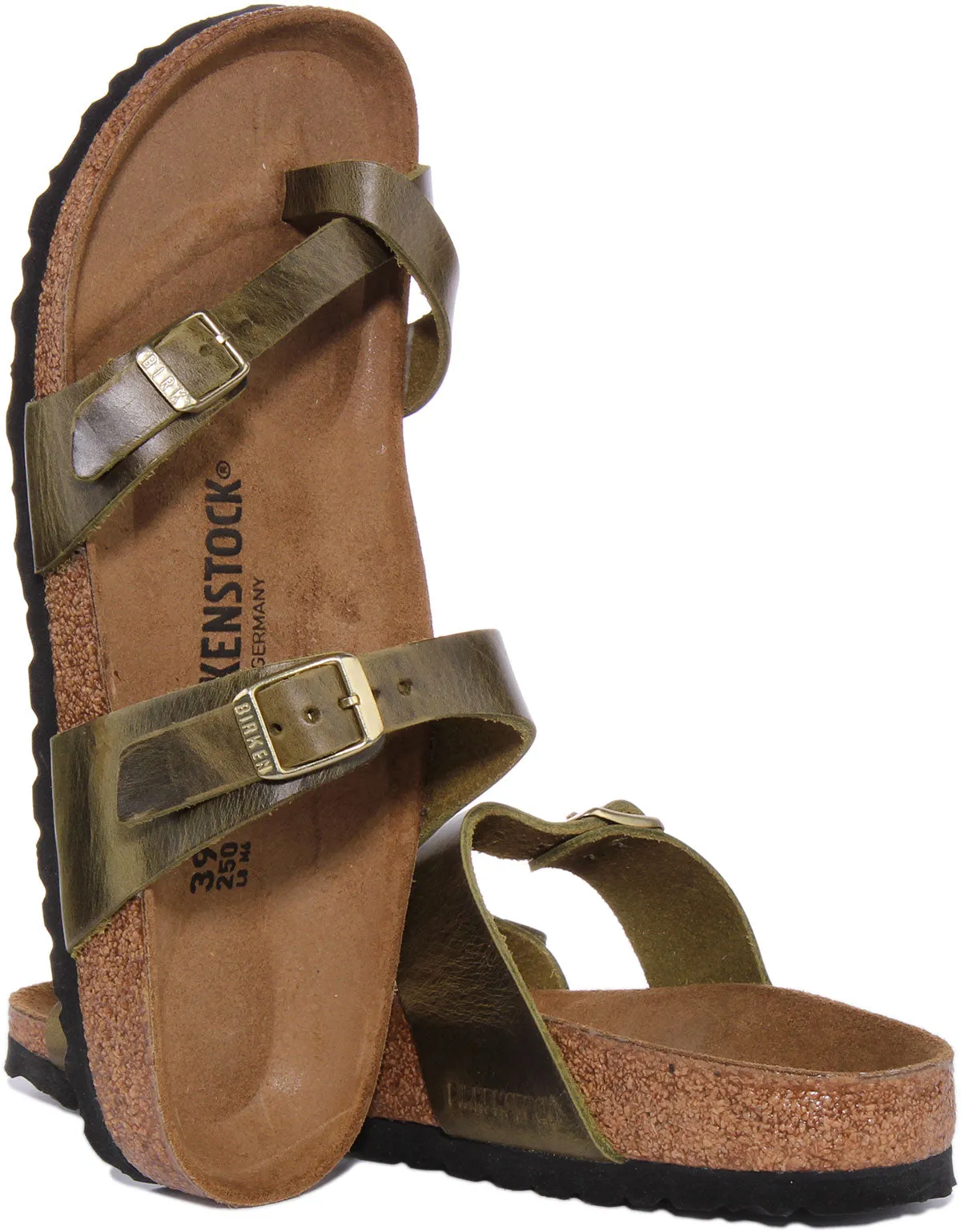 Birkenstock Mayari In Olive For Women | Narrow Fit Shoes Birkenstock