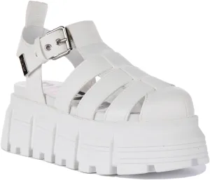 Buffalo Ava Fisher In White For Women Shoes Buffalo