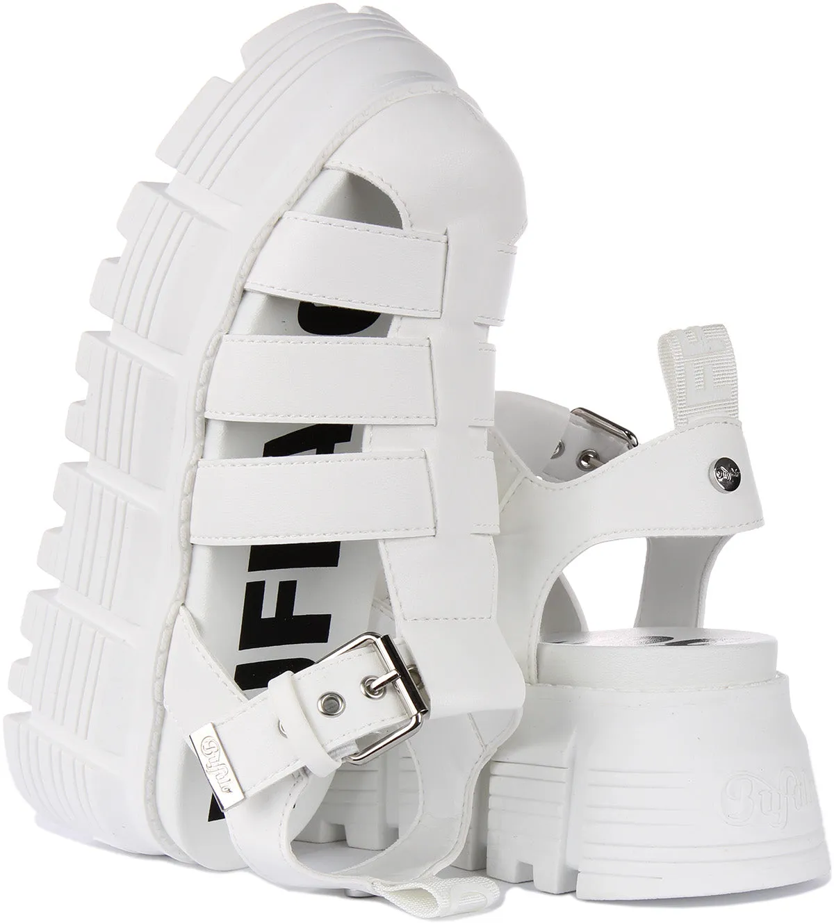 Buffalo Ava Fisher In White For Women Shoes Buffalo