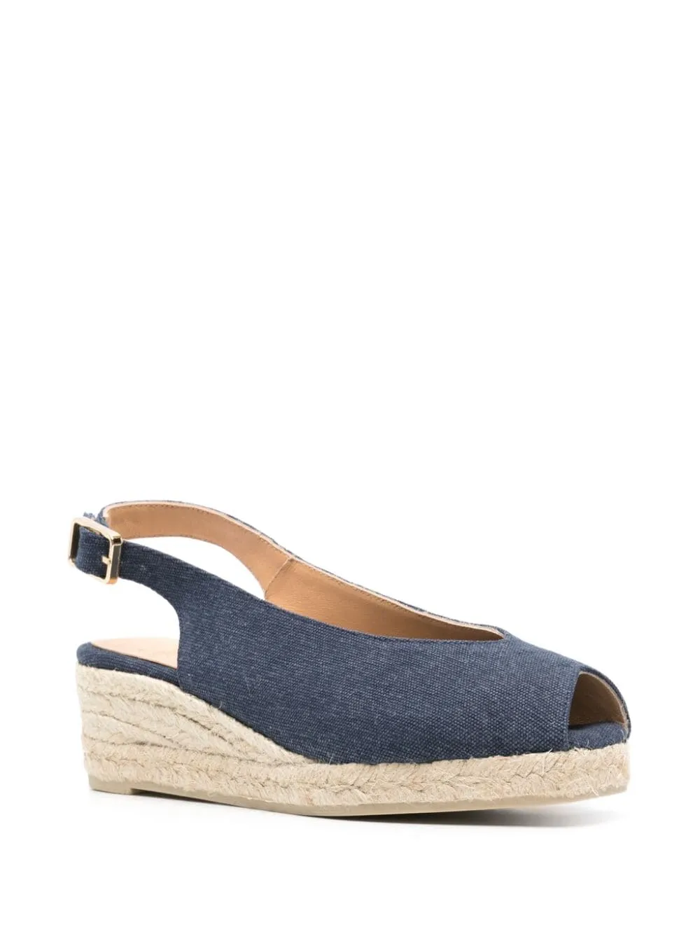 Castaner Women's Flat Shoes Clear blue