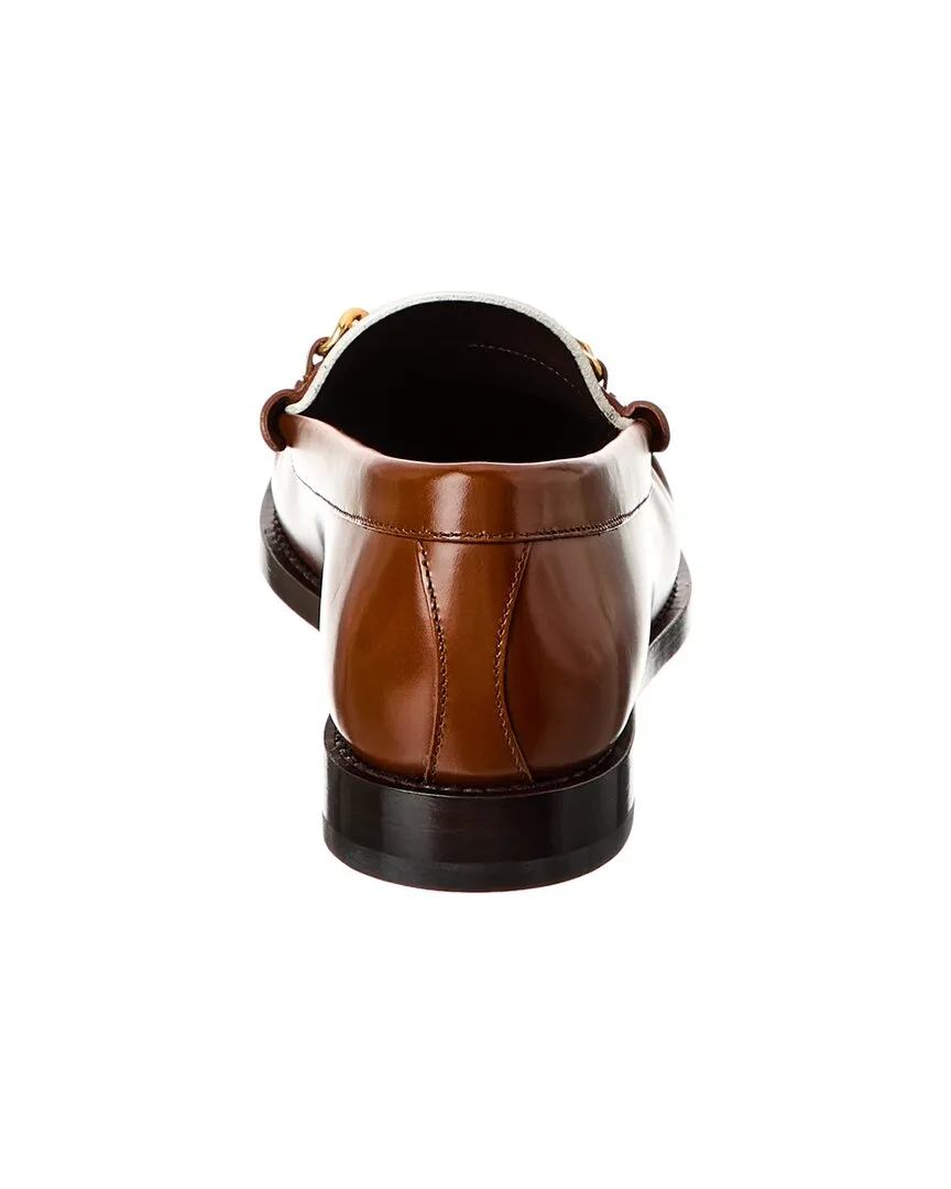 CELINE Luco Triomphe Leather Loafer