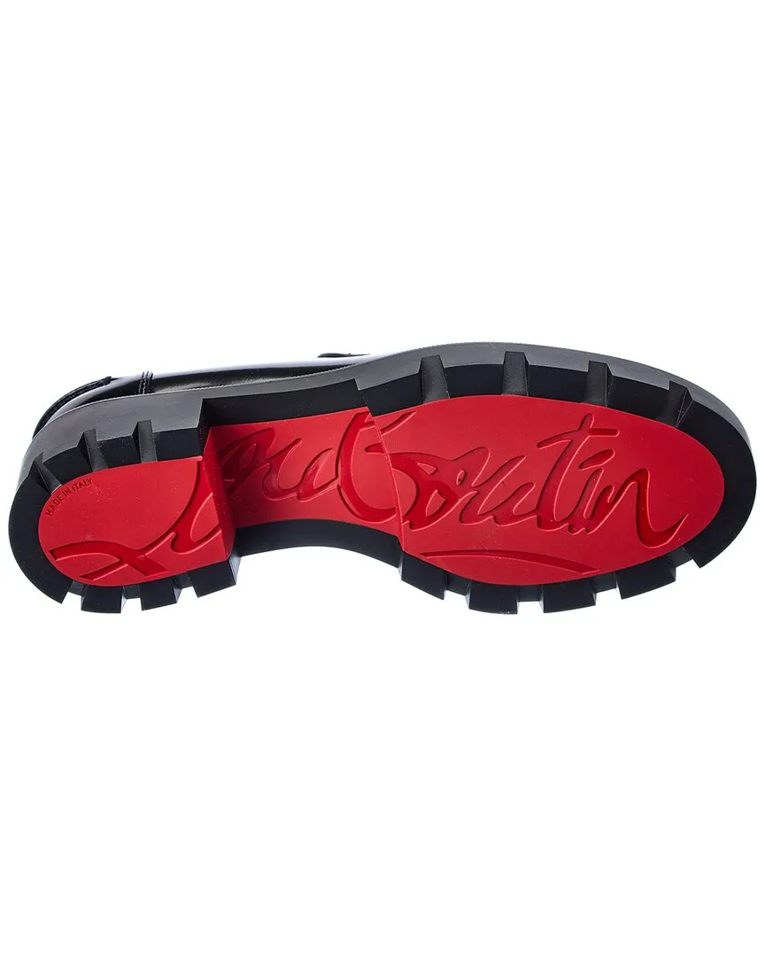 Christian Louboutin CL Moc Lug Leather Loafer