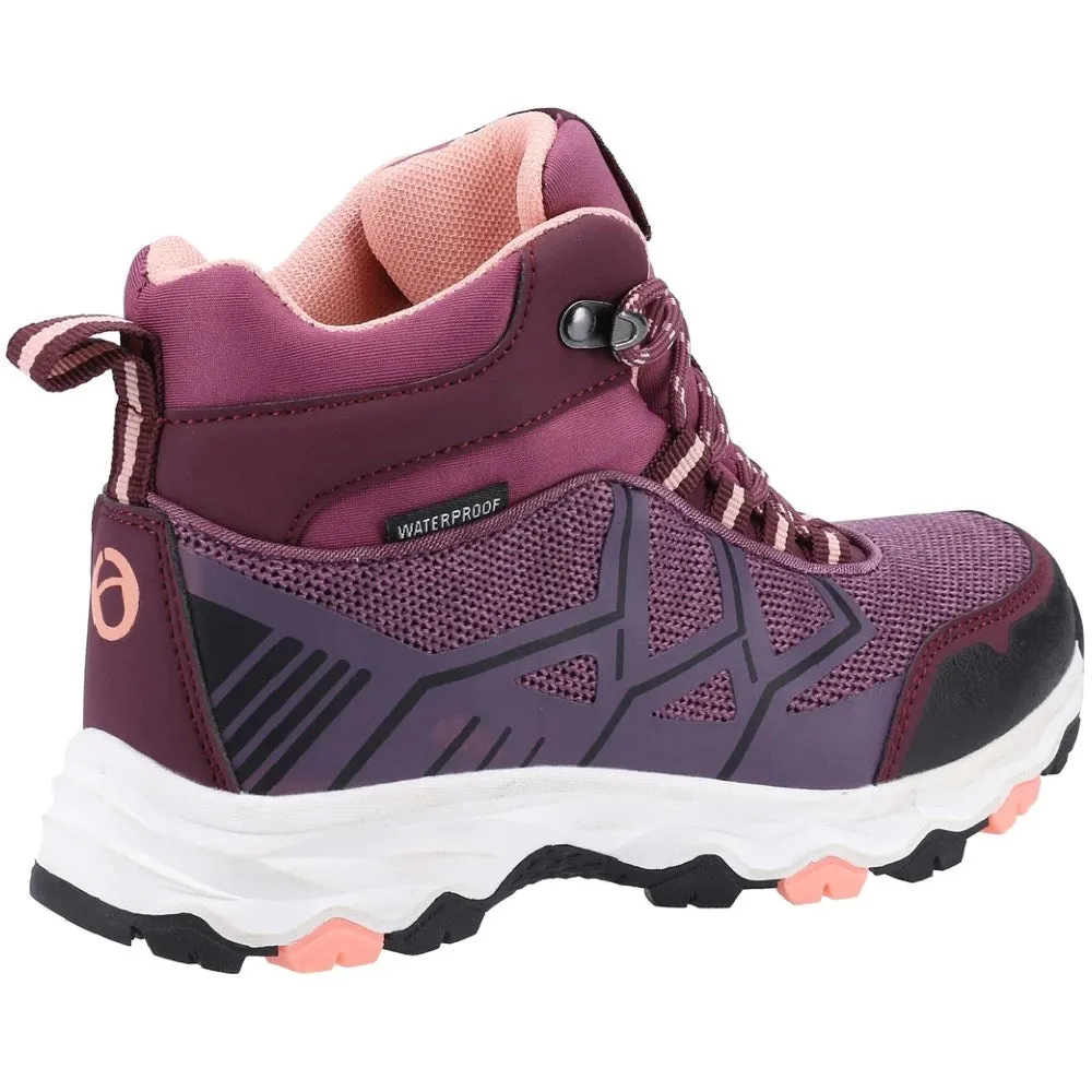 Cotswold Childrens Coaley Lace Recycled Hiking Boots Cotswold Shoes