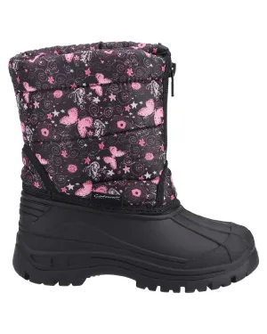 Cotswold Childrens Iceberg Zip Winter Boots Cotswold Shoes