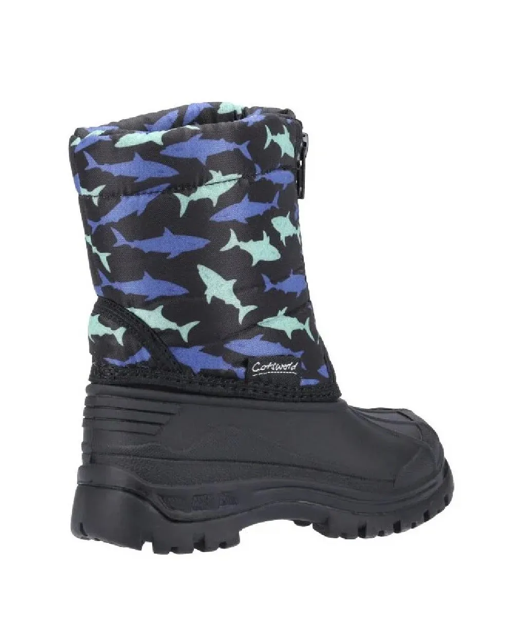 Cotswold Childrens Iceberg Zip Winter Boots Cotswold Shoes