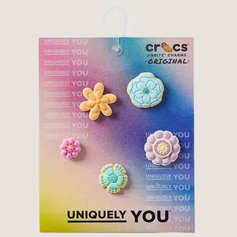 Crocs Fresh As A Daisy 5 Pack Jibbitz Charms Shoes_Crocs