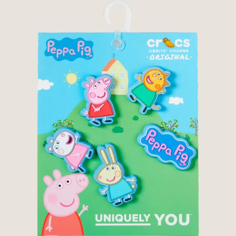 Crocs Peppa Pig 5 Pack Jibbitz Charms Shoes_Crocs