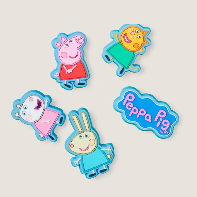 Crocs Peppa Pig 5 Pack Jibbitz Charms Shoes_Crocs