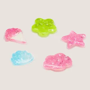 Crocs Squish Glitter Icons 5 Pack Jibbitz Charms Shoes_Crocs
