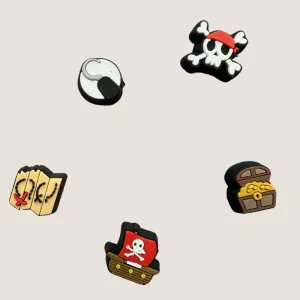 Crocs Tiny Pirates Life 4 Me 5 Pack Jibbitz Charms Shoes_Crocs