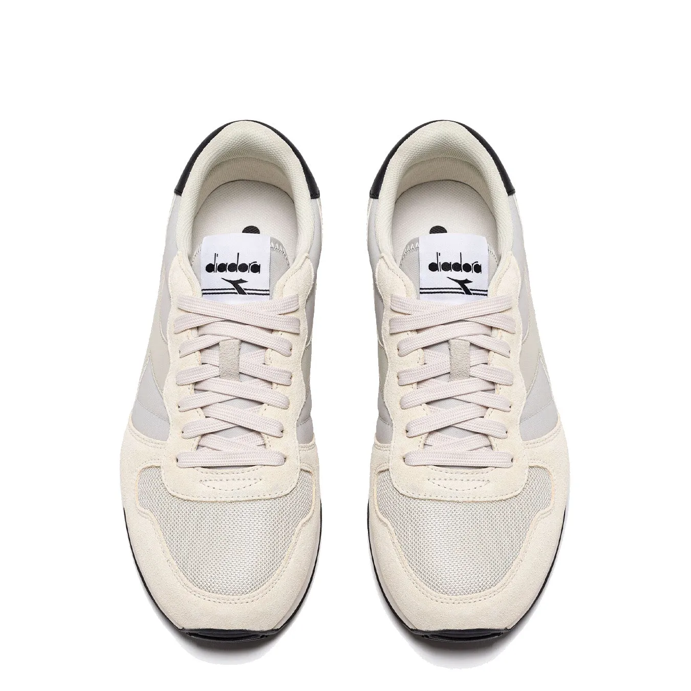 Diadora Women's Camaro Trainers Crystal Grey / Ivory