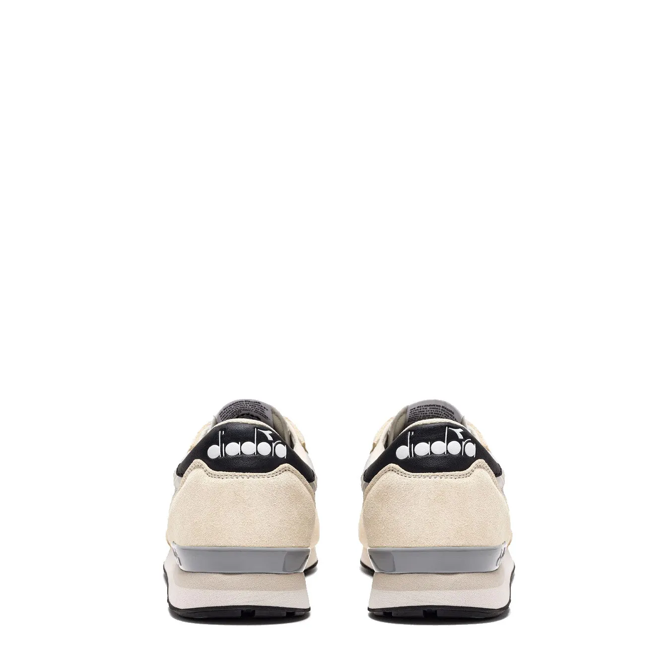 Diadora Women's Camaro Trainers Crystal Grey / Ivory
