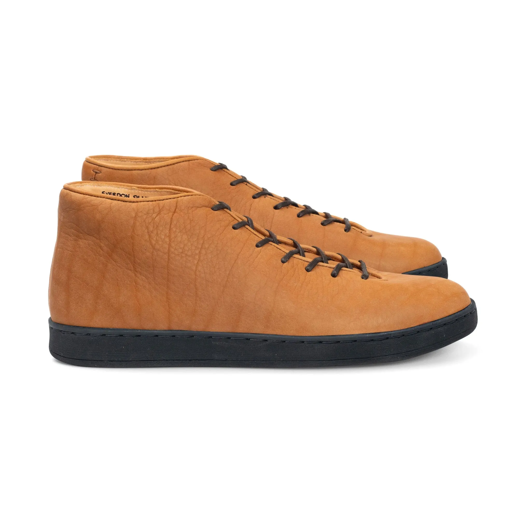 Everdon Wholecut Mid - Olive Oil Tan Horween Buffalo