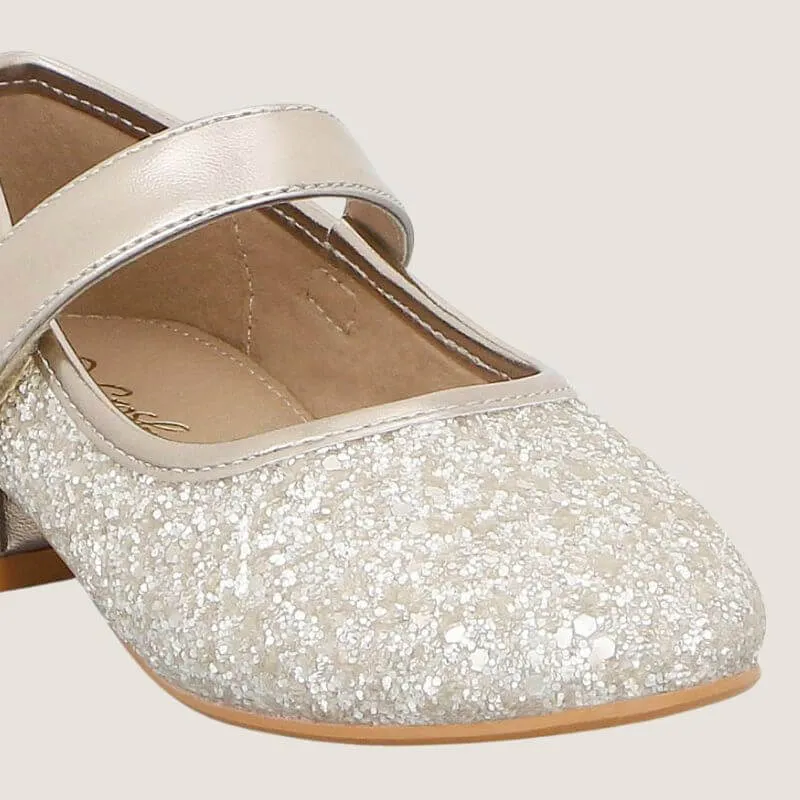 Grosby Kids Vally Heel Dress Shoe Shoes_Grosby