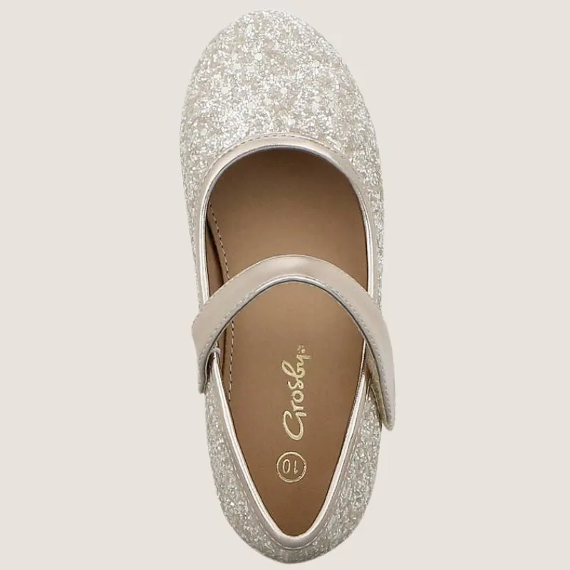 Grosby Kids Vally Heel Dress Shoe Shoes_Grosby