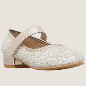 Grosby Kids Vally Heel Dress Shoe Shoes_Grosby