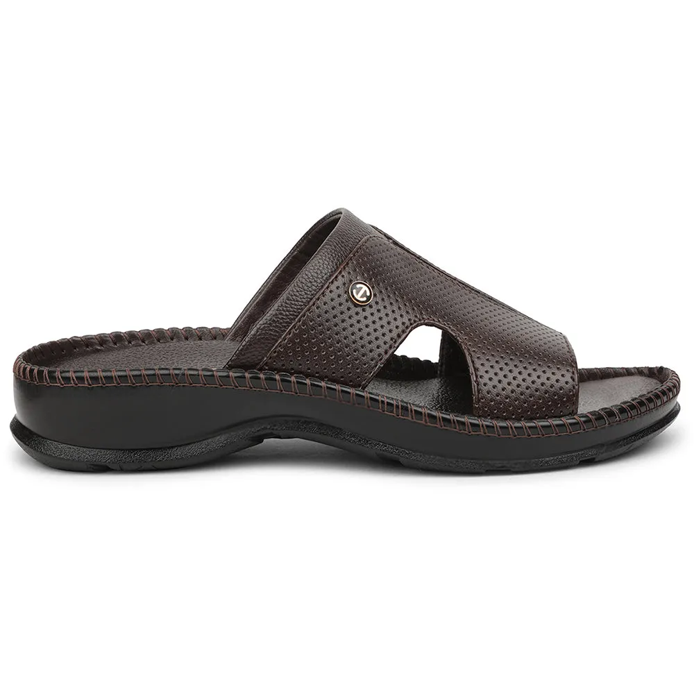 Healers Brown Casual Slipper For Men CSS-24 By Liberty
