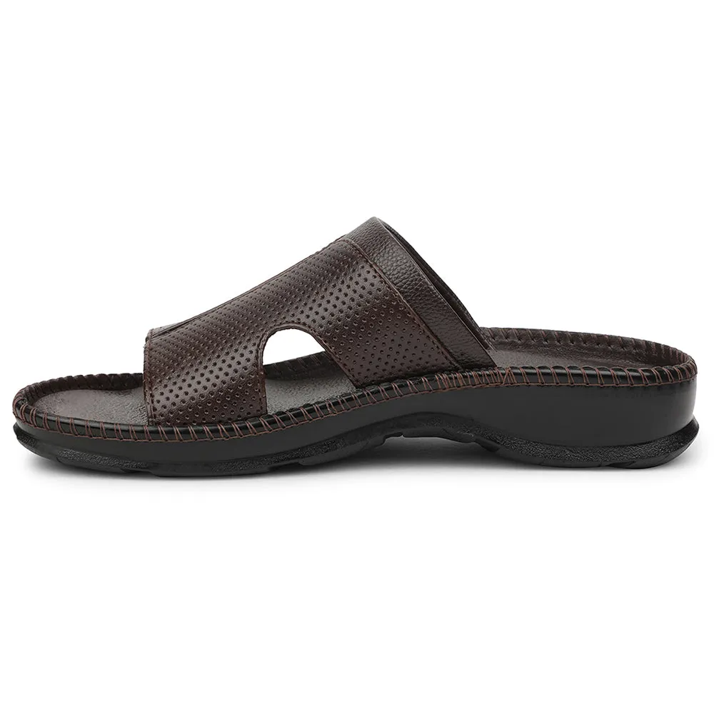 Healers Brown Casual Slipper For Men CSS-24 By Liberty
