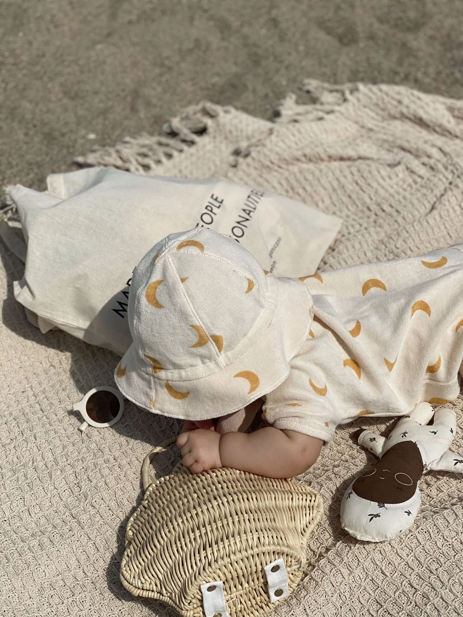 Honey Midnight Terry Sun Hat