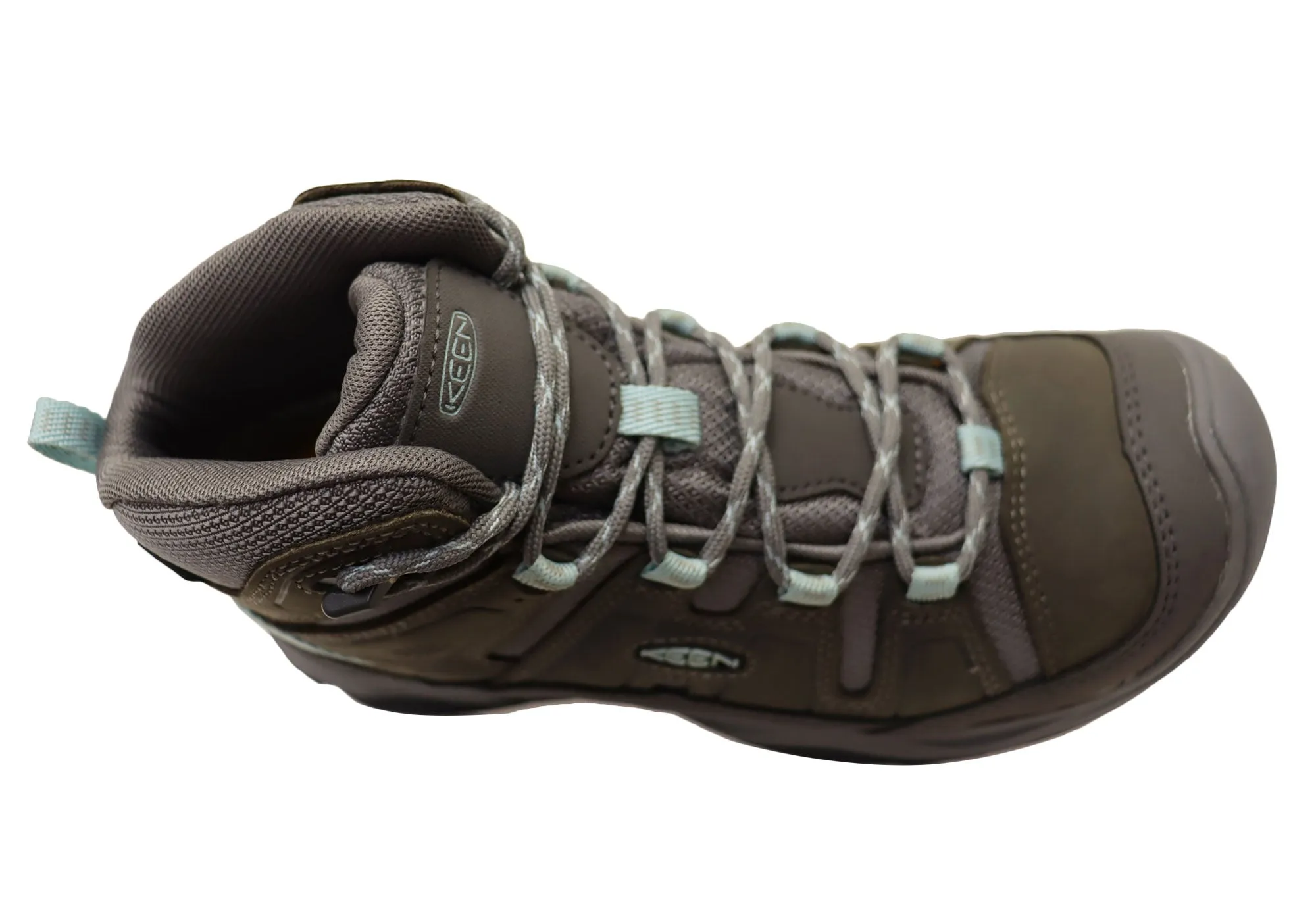 Keen Circadia Mid Waterproof Womens Leather Wide Fit Hiking Boots Keen Shoes