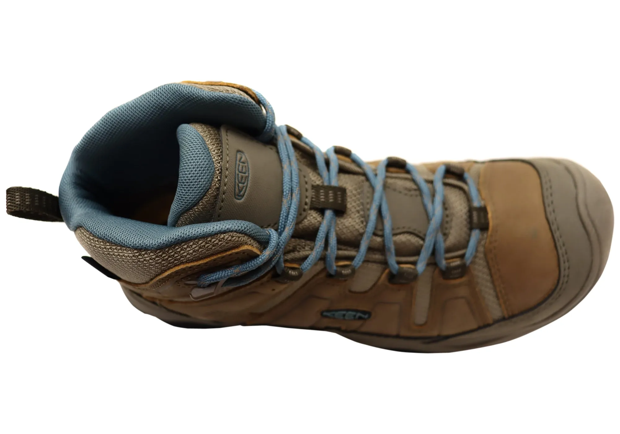 Keen Circadia Mid Waterproof Womens Leather Wide Fit Hiking Boots Keen Shoes