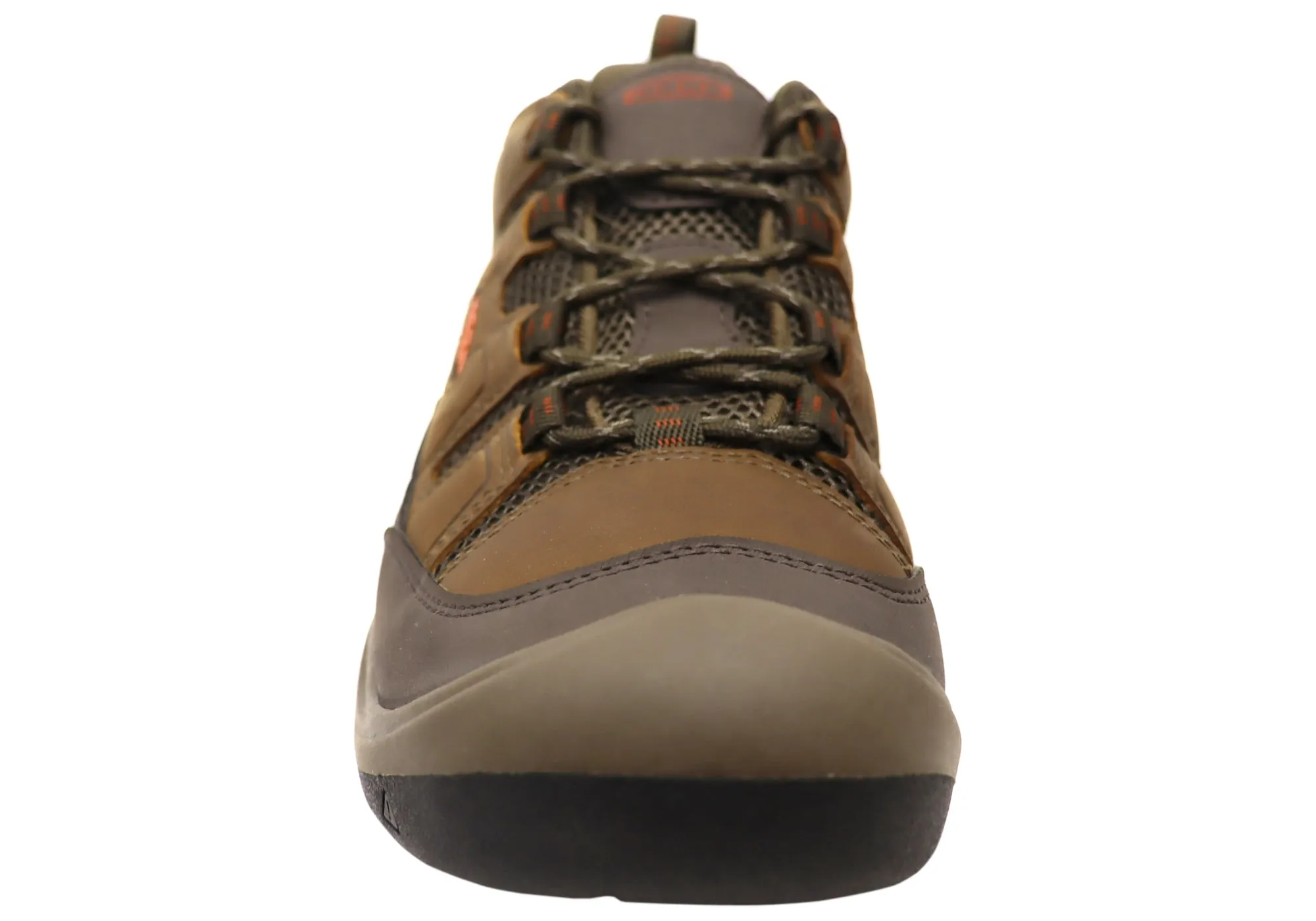 Keen Circadia Vent Mens Leather Wide Fit Hiking Shoes Keen Shoes