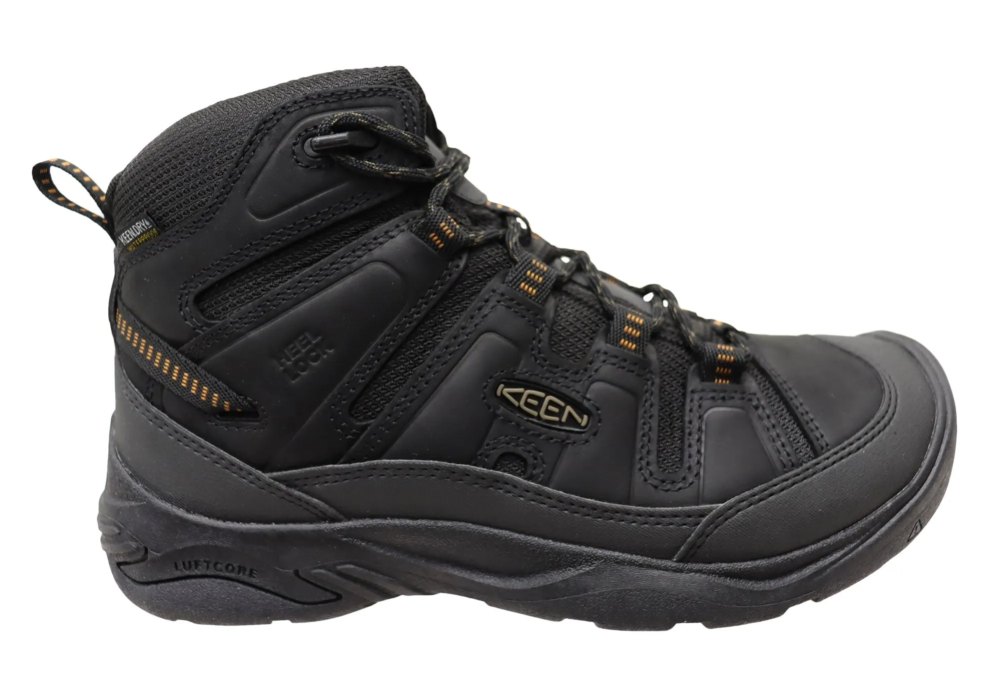 Keen Mens Comfortable Circadia Mid Waterproof Hiking Boots Keen Shoes