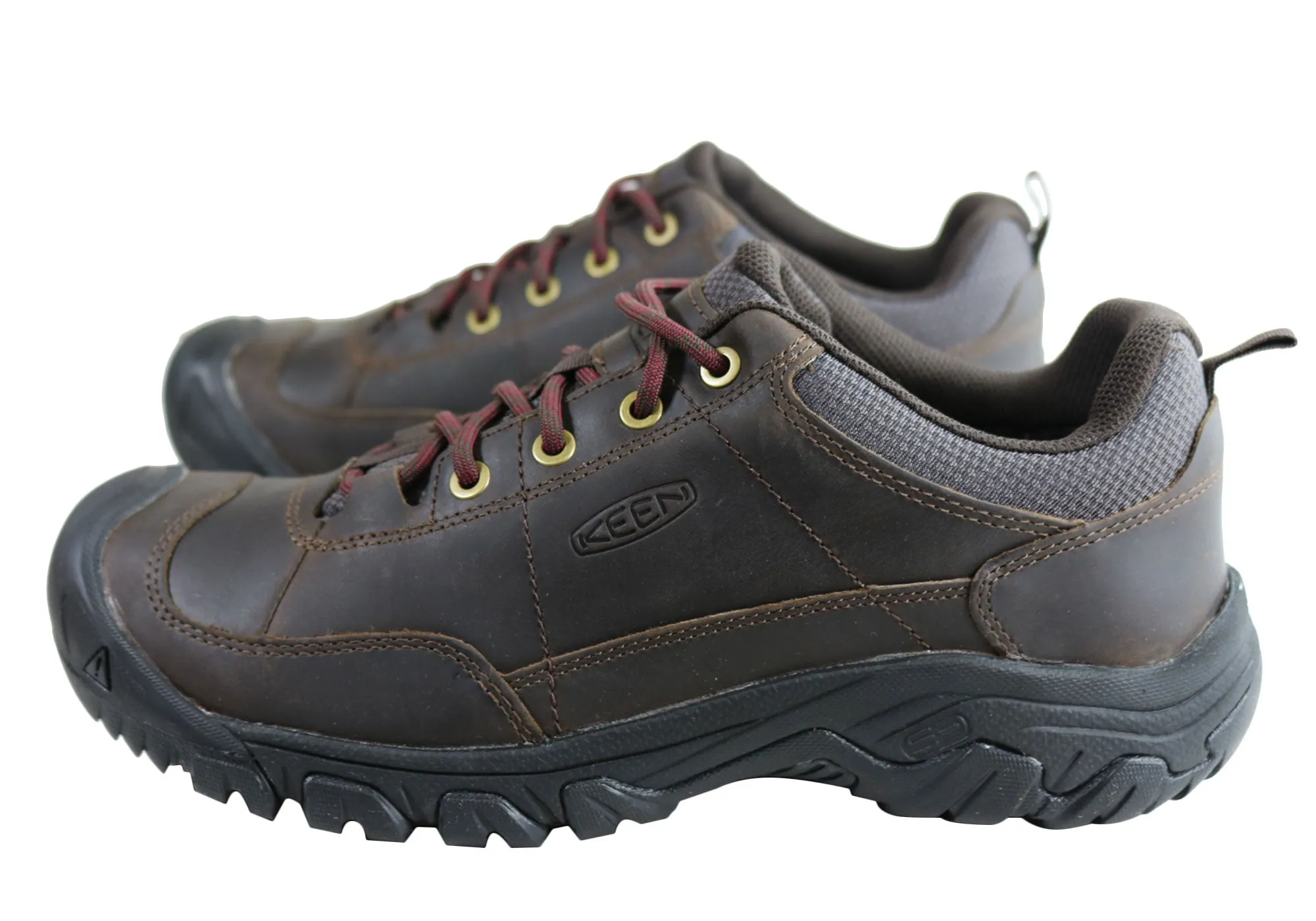 Keen Mens Targhee III Oxford Leather Comfortable Lace Up Shoes Keen Shoes