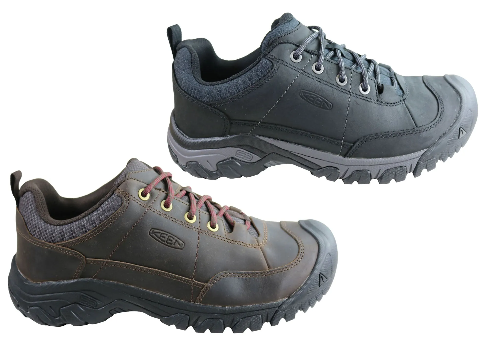 Keen Mens Targhee III Oxford Leather Comfortable Lace Up Shoes Keen Shoes