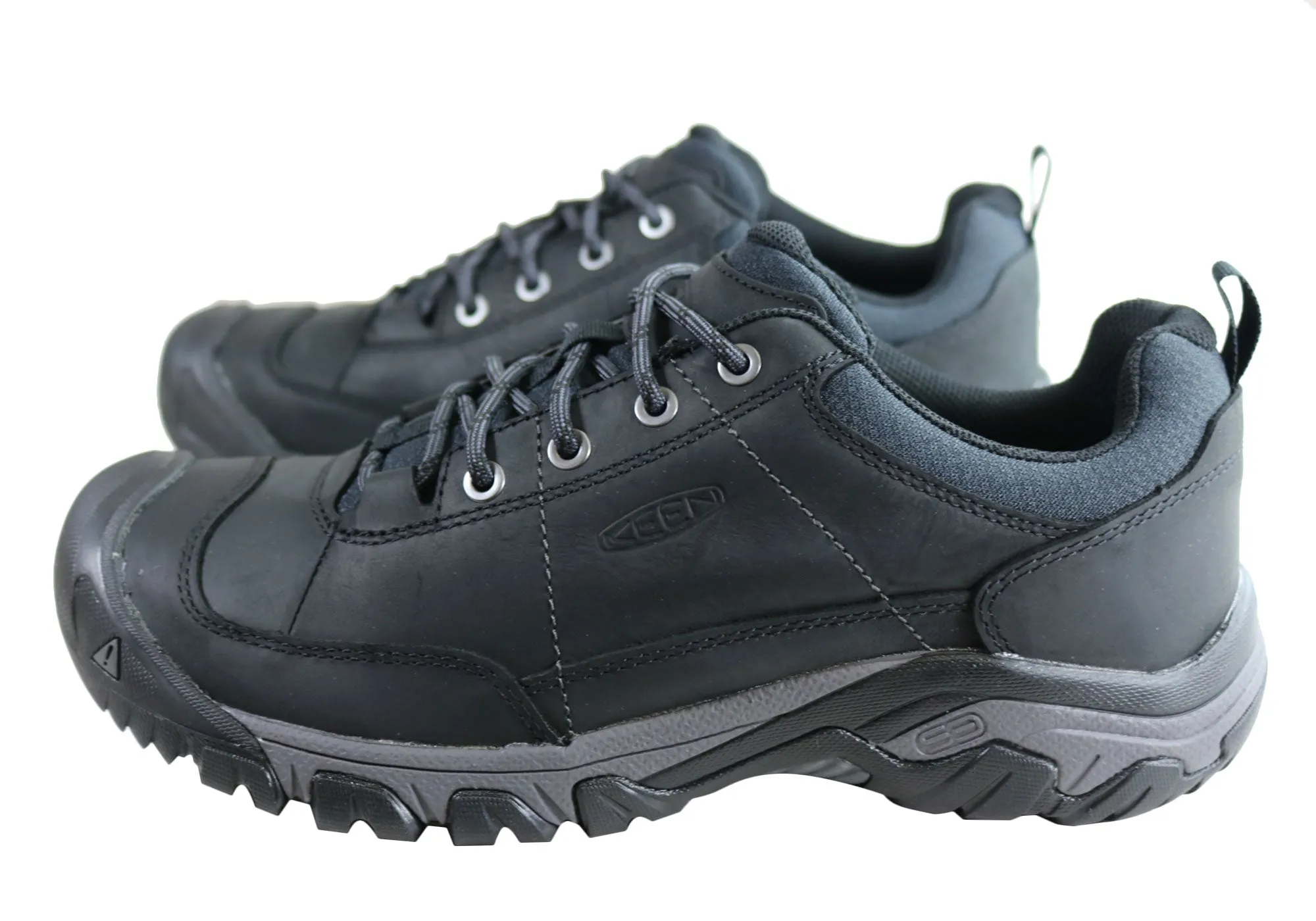 Keen Mens Targhee III Oxford Leather Comfortable Lace Up Shoes Keen Shoes