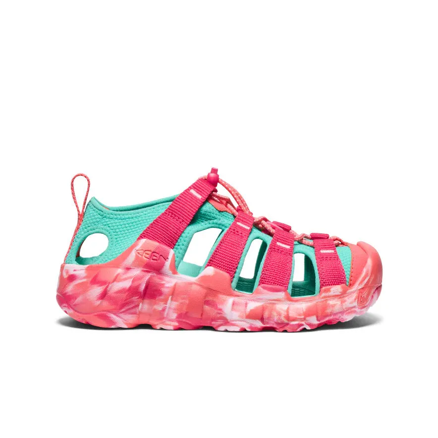 Keen Shoes Big Kids' Hyperport H2 Sandal Raspberry/Pool Blue