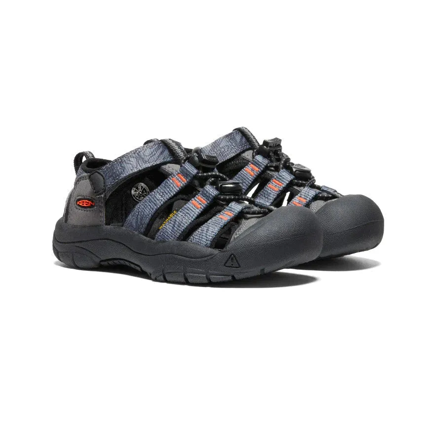 Keen Shoes Big Kids' Newport H2 Steel Grey/Black (Size 1Y-7Y)