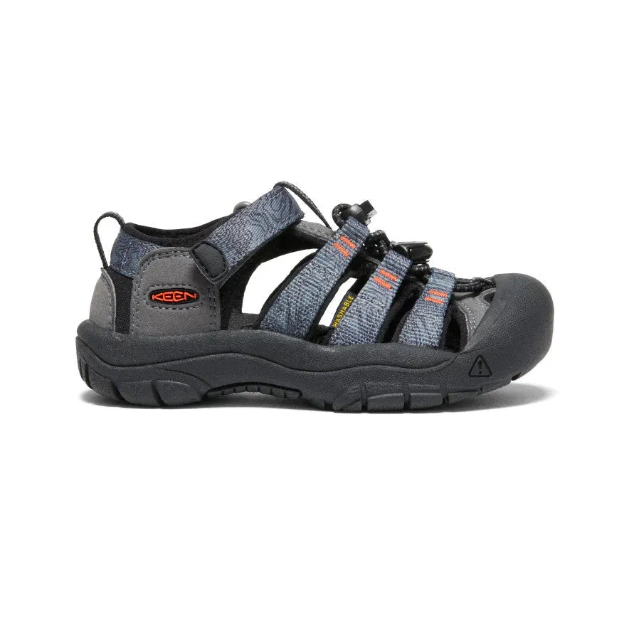 Keen Shoes Big Kids' Newport H2 Steel Grey/Black (Size 1Y-7Y)