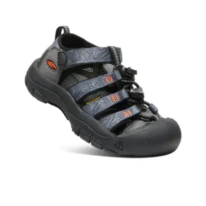 Keen Shoes Big Kids' Newport H2 Steel Grey/Black (Size 1Y-7Y)