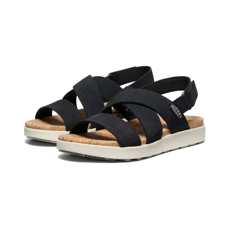Keen Shoes Elle Criss Cross Black/Birch