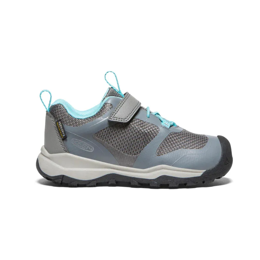 Keen Shoes Wanduro Little Kids WP Steel Grey/Ipanema (Size 10c-13c)