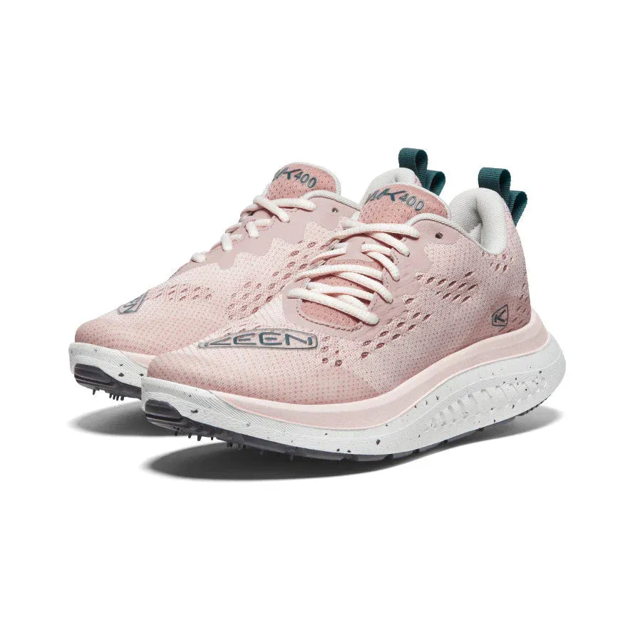 Keen Shoes Women's WK400 Walking Shoe Fawn/Peach Whip
