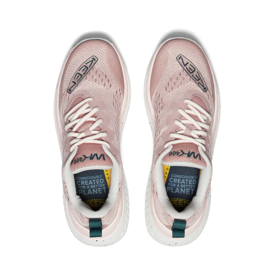 Keen Shoes Women's WK400 Walking Shoe Fawn/Peach Whip