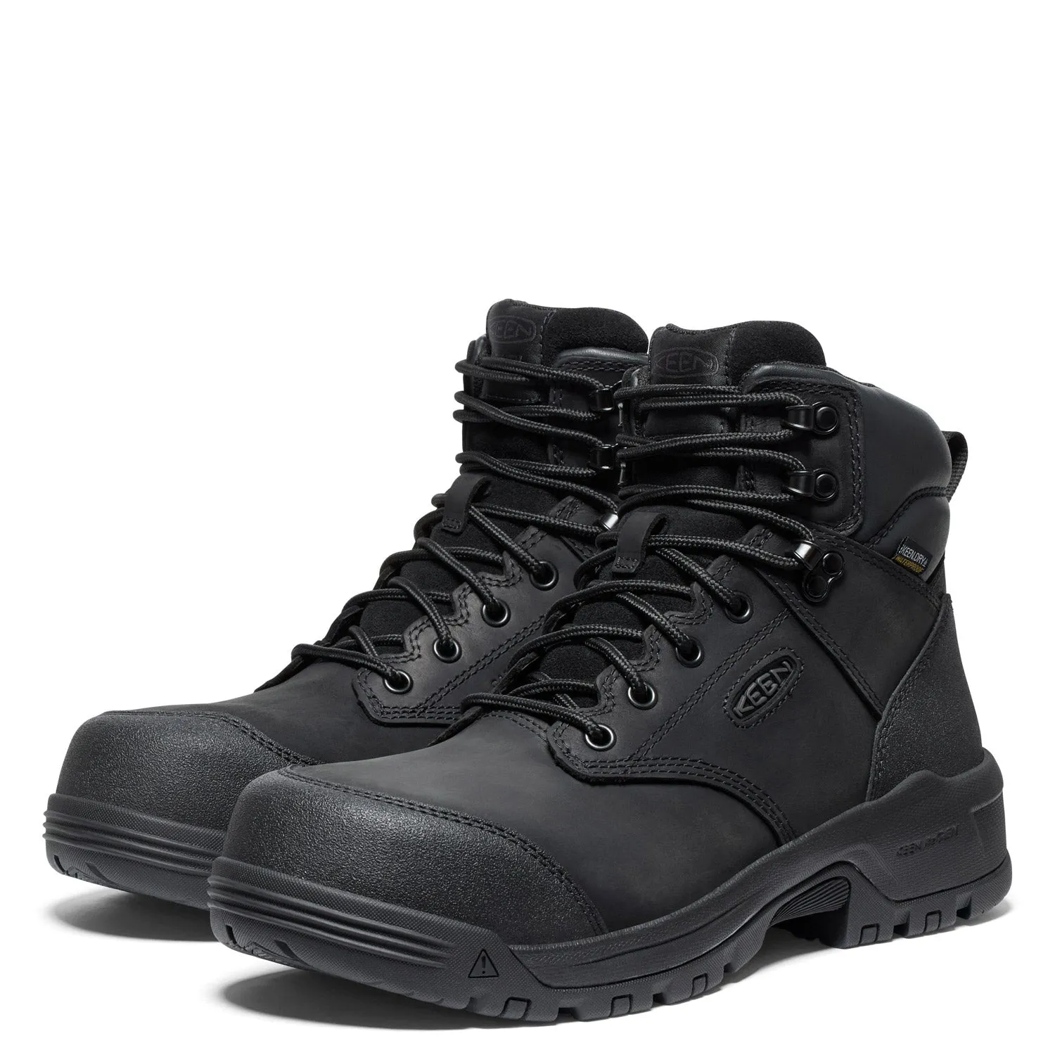 KEEN Utility Men's Evanston 6" Waterproof Comp Toe Work Boot KEEN Utility Shoes