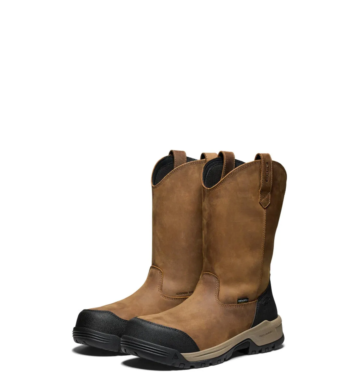 KEEN Utility Men's Evanston Waterproof EH 11" Comp Toe Wellington Boot KEEN Utility Shoes