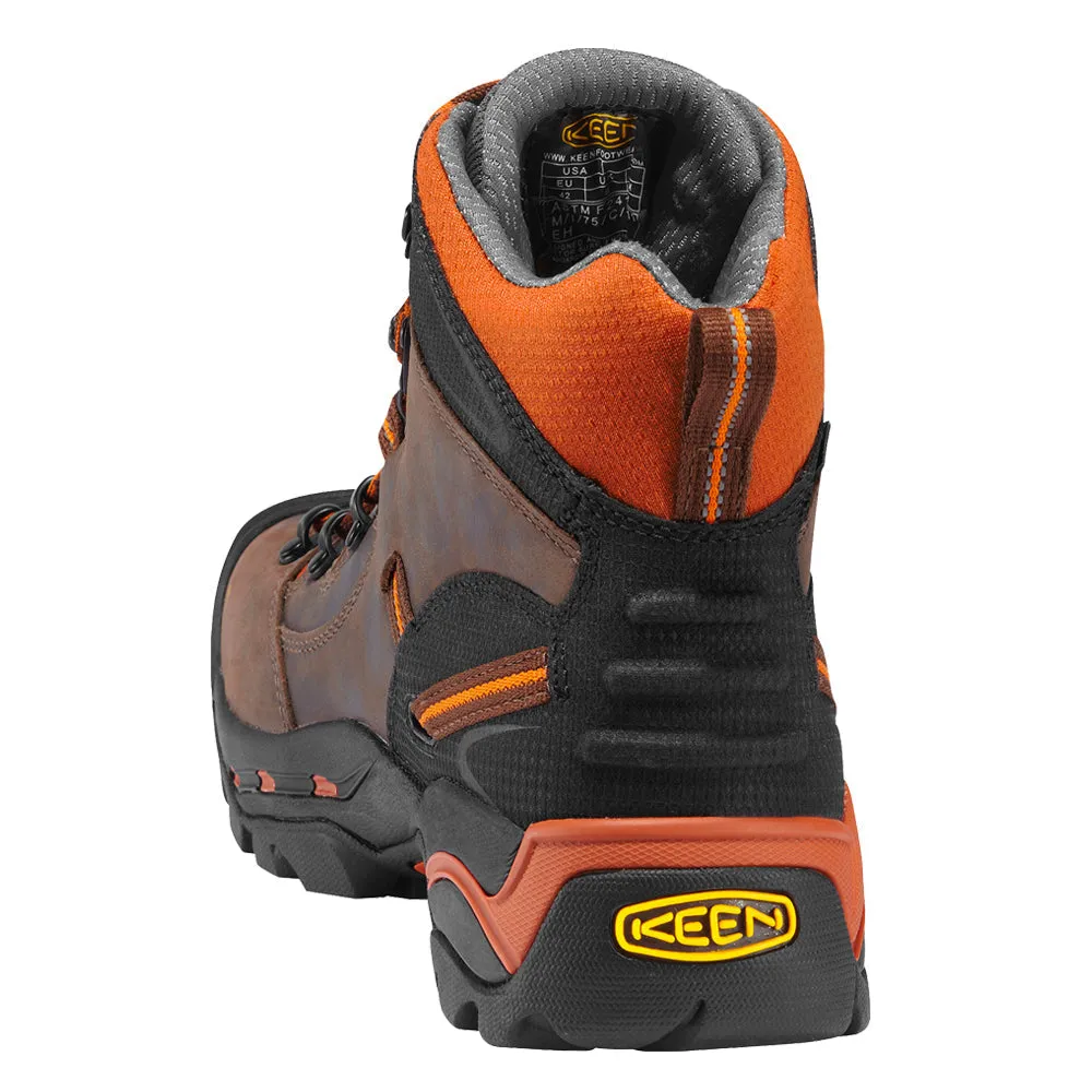 KEEN Utility Men's Pittsburgh 6" Waterproof Soft Toe Work Boot KEEN Utility Shoes
