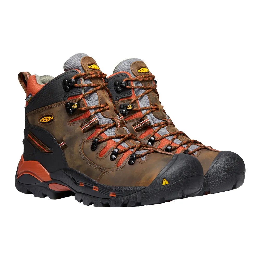 KEEN Utility Men's Pittsburgh 6" Waterproof Soft Toe Work Boot KEEN Utility Shoes