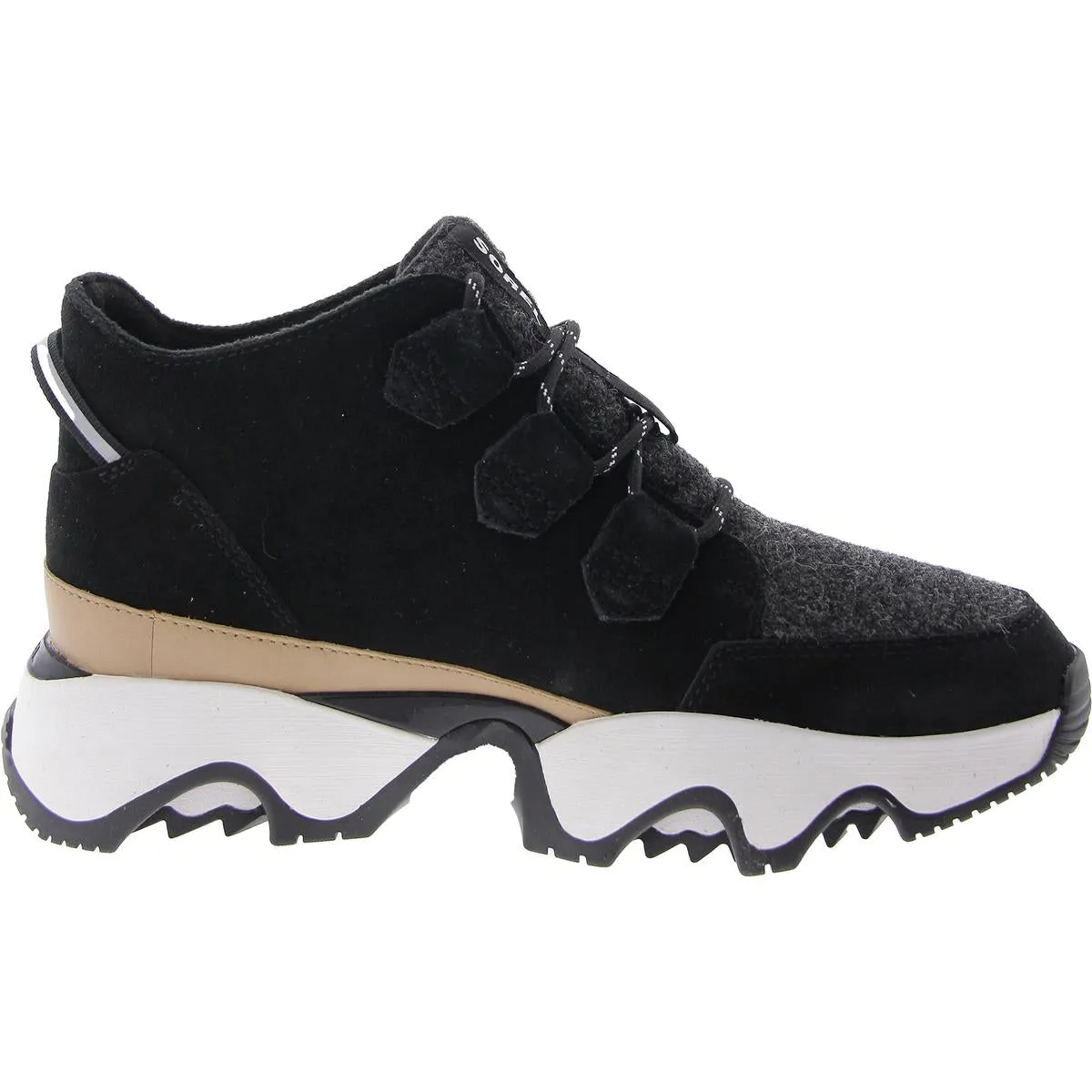 Kinetic Imact Caribou WP Womens Lace Up Platform Hiking Shoes