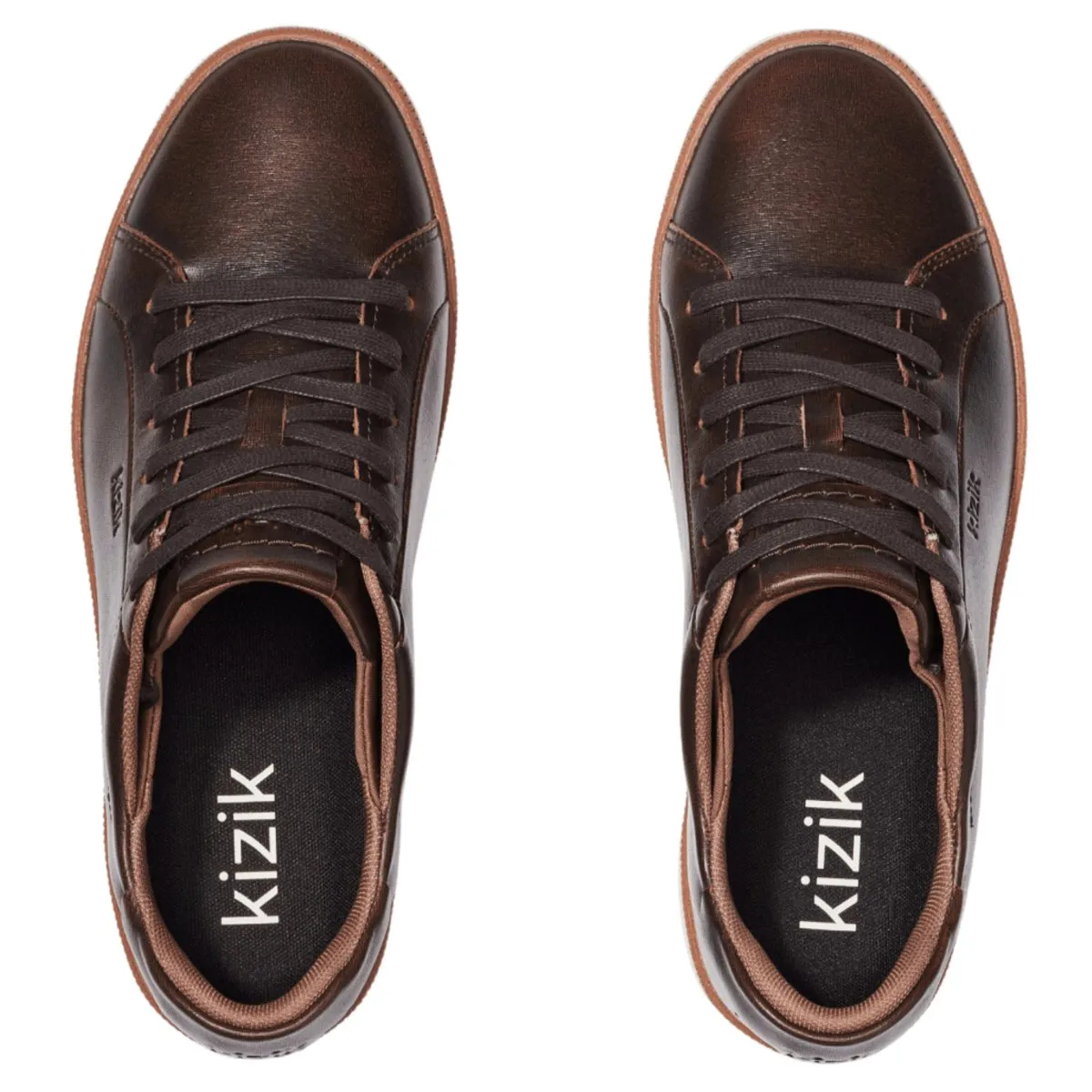 Kizik Men's Sonoma Brown Leather