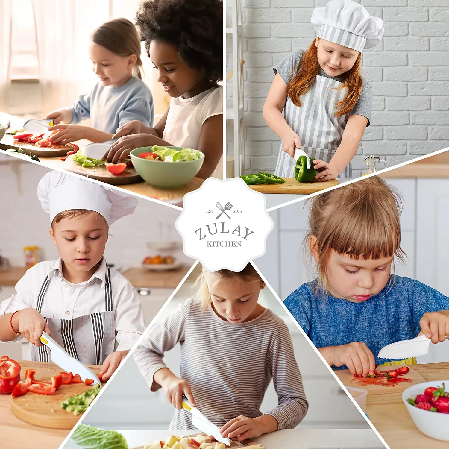 Knife Set for Children to Cook and Cut Fruits, Vegetables and Cakes ecco Shoes